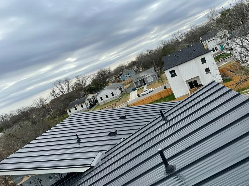 Standing seam metal roof panels with vents for Skylight Repair in Fort Thomas